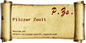 Pilczer Zsolt névjegykártya
